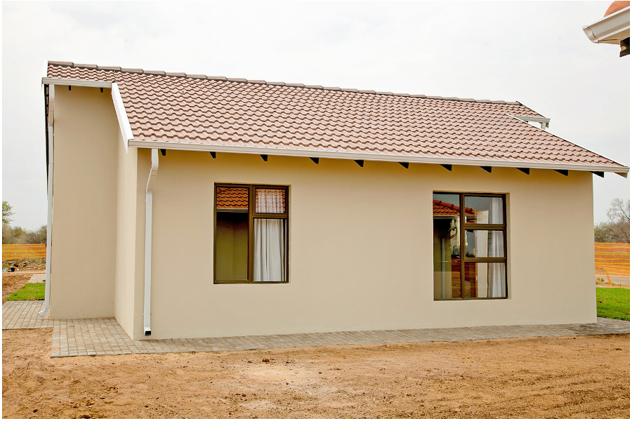 Pallicades completed house exterior