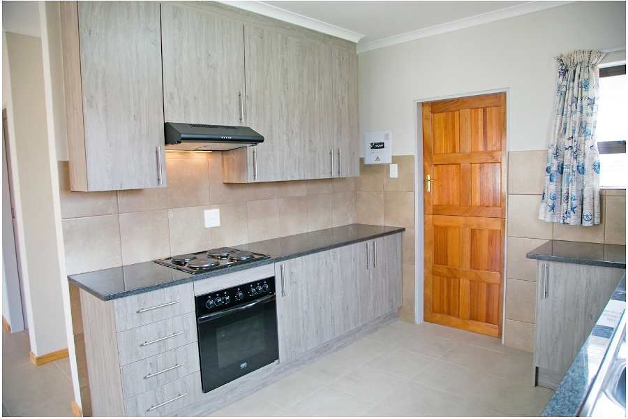 Kitchen inside a Pallicades house