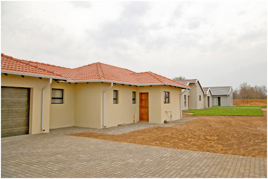 Pallicades completed house exterior