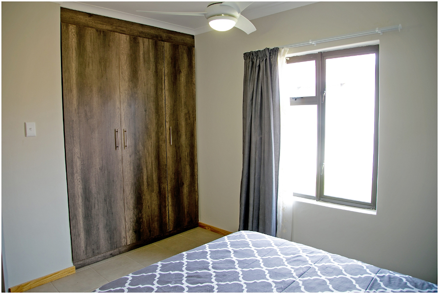 Main bedroom inside a Pallicades home