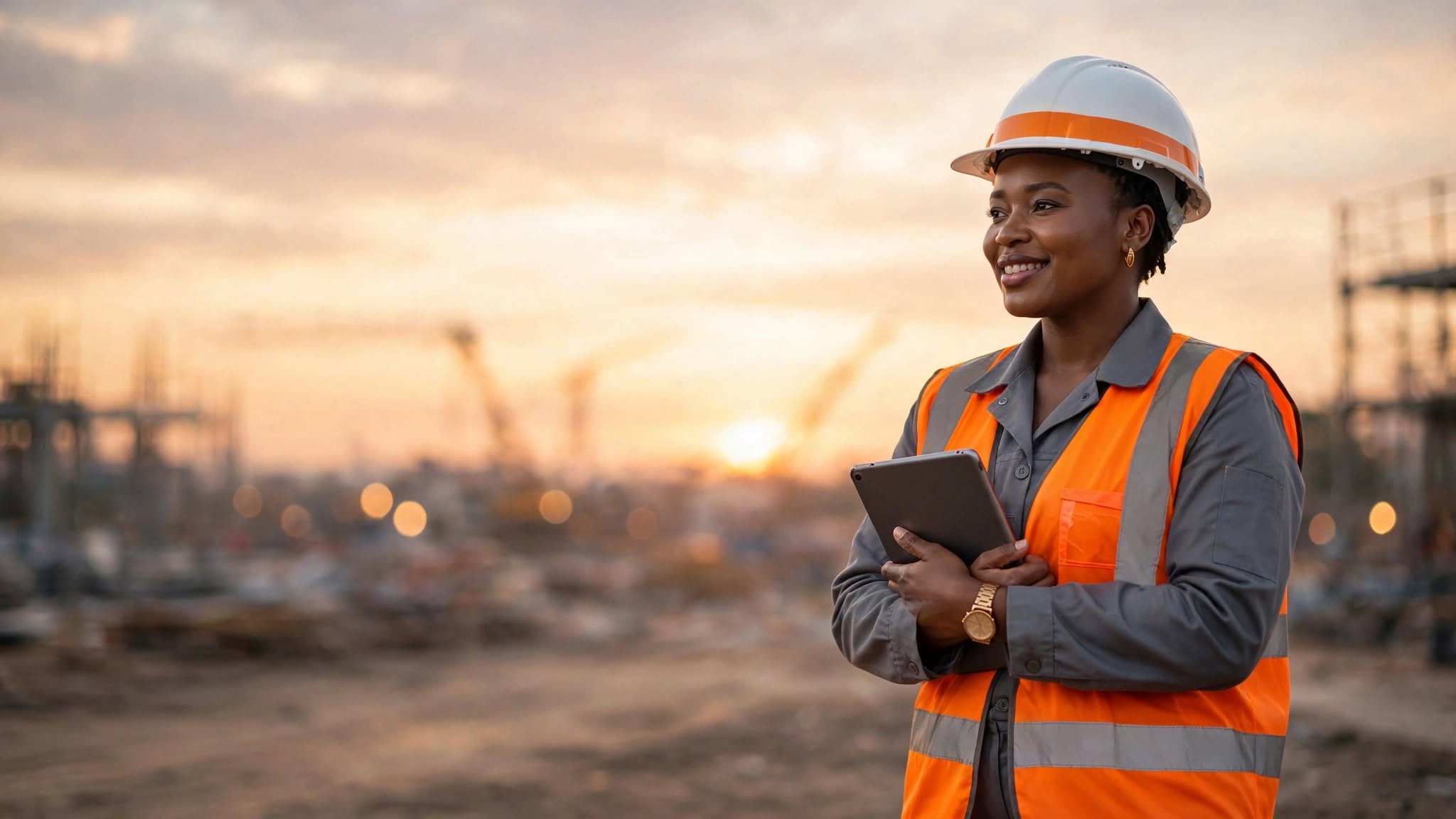 Tamu Projects professional leading a residential construction site