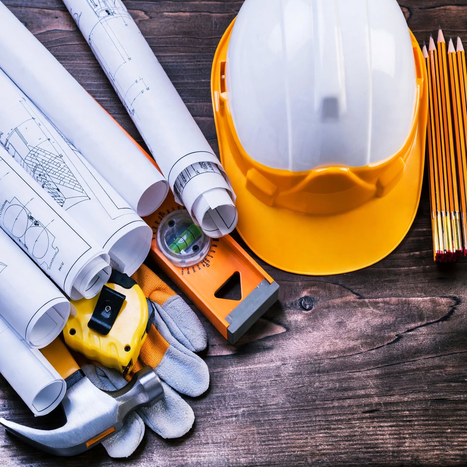 Construction activity on site